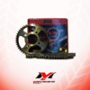 KIT PIÑON CON CADENA (KIT DE ARRASTRE) HONDA CBZ 160  46T-14T 428-132L