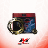 KIT PIÑON KTO CON CADENA (KIT DE ARRASTRE) SUZUKI TS125CN-CR 44T-15T 428H-124L