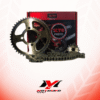 31 KIT PIÑON KTO CON CADENA (KIT DE ARRASTRE) YAMAHA DTK125-175 4H 47T-15T 428H-120L