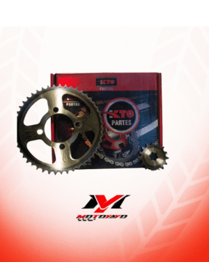 KIT PIÑON KTO CON CADENA (KIT DE ARRASTRE) YAMAHA DTK125-175 4H 47T-15T 428H-120L
