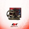 50 KIT PIÑON KTO CON CADENA (KIT DE ARRASTRE) SUZUKI GIXXER 150 45T-15T 428H-132L