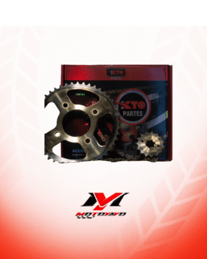 KIT PIÑON KTO CON CADENA (KIT DE ARRASTRE) SUZUKI GIXXER 150 45T-15T 428H-132L