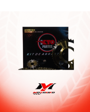 KIT PIÑON KTO CON CADENA (KIT DE ARRASTRE) SUZUKI HAYATE 110 41T-14T 428H-120L