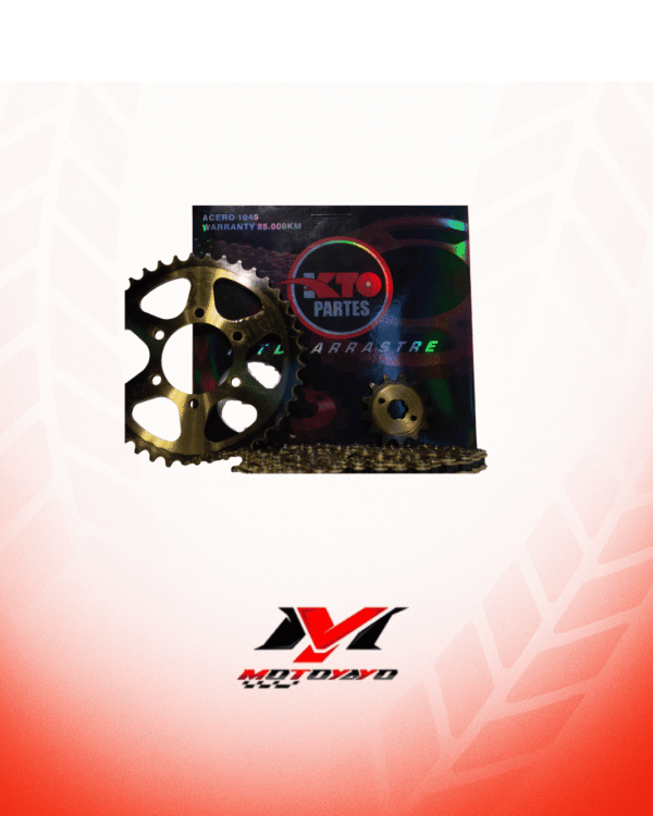 KIT PIÑON KTO CON CADENA (KIT DE ARRASTRE) AKT TTX 180 6H 40T-13T 520H-102L