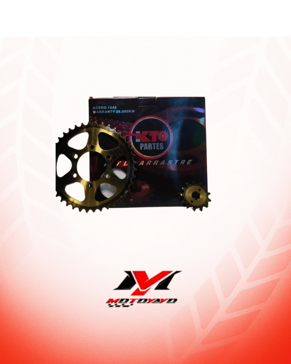 KIT PIÑON KTO CON CADENA (KIT DE ARRASTRE) AKT TTX 180 6H 40T-13T 520H-102L