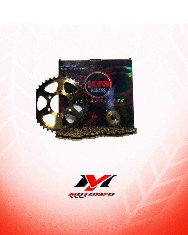 KIT PIÑON KTO CON CADENA (KIT DE ARRASTRE) AKT TTX 180 6H 40T-13T 520H-102L