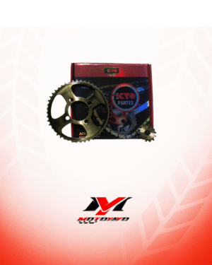 KIT PIÑON KTO CON CADENA (KIT DE ARRASTRE) YAMAHA XTZ 125  48T-14T 428H-132L