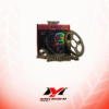 KIT PIÑON KTO CON CADENA (KIT DE ARRASTRE) VICTORY MRX 125,150 CONCAVO MODELO 2020 43T-13T 520H-116L